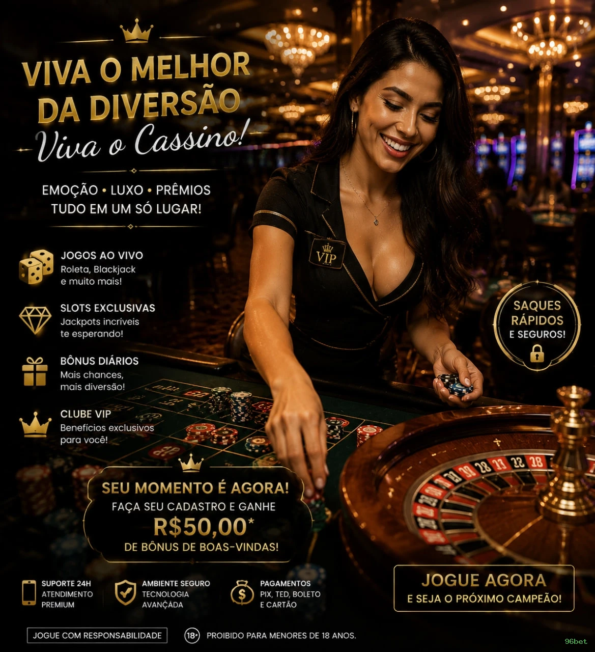 Desempenho do app 96bet em diferentes aparelhos
